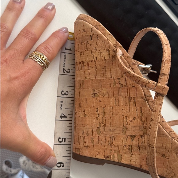 SCHUTZ Cork Wedge Sandals - Picture 11 of 12